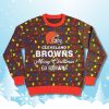 2025 Merry Christmas Go Browns Ugly Sweater 6 2025 Merry Christmas Go Browns Ugly Sweater 3