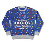 2025 Merry Christmas Go Colts Ugly Sweater