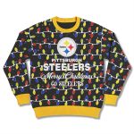 2025 Merry Christmas Go Steelers Ugly Sweater