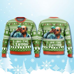 Trailer Park Boys Bubbles I Am The Liquor Christmas Ugly Sweater 2
