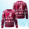 Alabama Crimson Tide Custom Ugly Christmas Sweater 2025