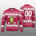 Alabama Crimson Tide Resist Frog Ugly Christmas Sweater