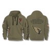 Arizona Cardinals Salute To Service Quarter Zip Hoodie 2025