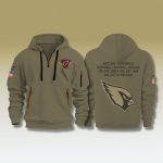 Cardinals Salute To Service Quarter Zip Hoodie 2025