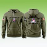 Arizona Wildcats Military Appreciation Hoodie 2025