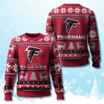 Falcons 2025 Personalized Ugly Christmas Sweater