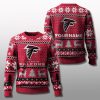 Atlanta Falcons 2025 Personalized Ugly Christmas Sweater