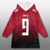 Falcons Gradient Blanket Hoodie 2025 8 Atlanta Falcons Gradient Blanket Hoodie 2025 1