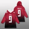 Atlanta Falcons Gradient Blanket Hoodie 2025 2