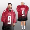 Atlanta Falcons Gradient Blanket Hoodie 2025 3