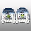 Auburn Tigers Christmas Snow Grinch 2025 Ugly Sweater 3