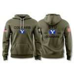 BYU Cougars Military Appreciation 2025 Hoodie