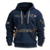 Baltimore Ravens EST 1996 Quarter Zip Hoodie