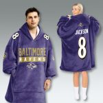 Ravens Jackson Vintage Blanket Hoodie