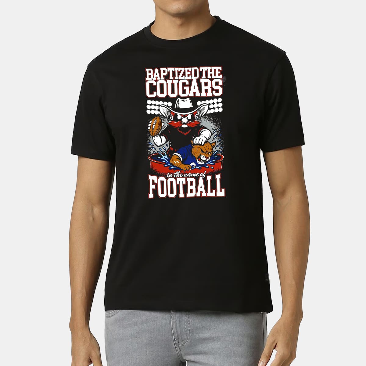 Baptized The Cougars In The Name Of Football Shirt 4 Baptized The Cougars In The Name Of Football Shirt
