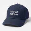Bi Shy And Ready To Cry Hat Cap 5 Bi Shy And Ready To Cry Hat Cap 2