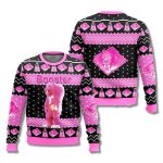 Booster Jingle All The Way Christmas Ugly Sweater
