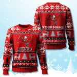 Buccaneers 2025 Personalized Ugly Christmas Sweater