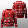 Buccaneers 2025 Personalized Ugly Christmas Sweater