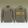 Buffalo Bills 2025 Salute to Service Varsity Jacket 1