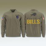 Bills 2025 Salute to Service Varsity Jacket