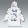 Bills Captain Patch Blanket Hoodie 4 Buffalo Bills Captain Patch Blanket Hoodie 4