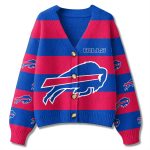 Buffalo Bills Christmas Cardigan Sweater 2025