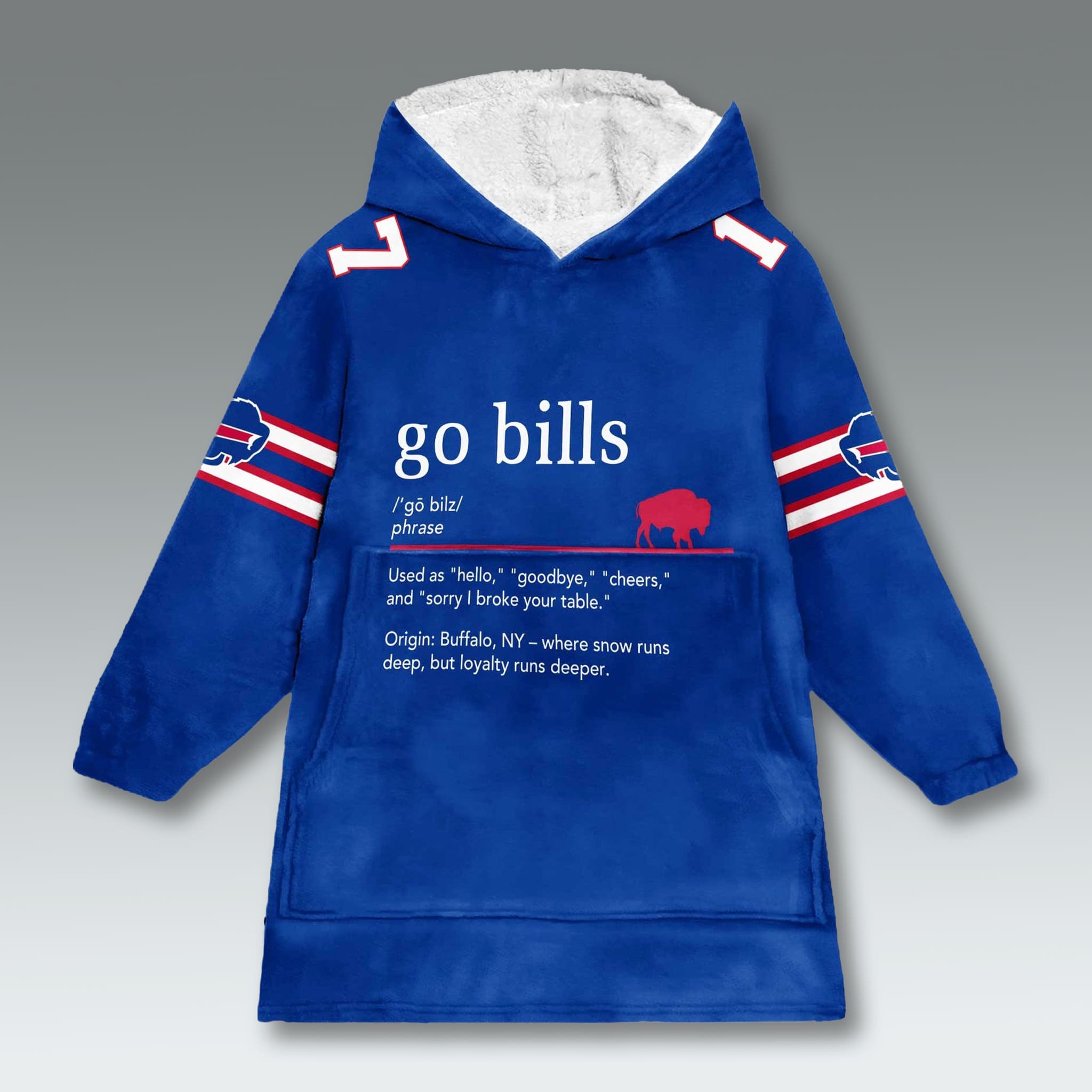 Bills Go Bills Definition Blanket Hoodie 1 Buffalo Bills Go Bills Definition Blanket Hoodie 2