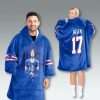 Bills Josh Allen 17 Blanket Hoodie 7 Buffalo Bills Josh Allen 17 Blanket Hoodie