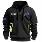 Bills Mafia EST 1960 Quarter Zip Hoodie