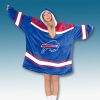 Bills Retro Blue Custom Blanket Hoodie 6 Buffalo Bills Retro Blue Custom Blanket Hoodie 4