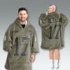 Buffalo Bills Salute To Service Blanket Hoodie 2025