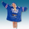Buffalo Bills Table Time Unisex Blanket Hoodie 3