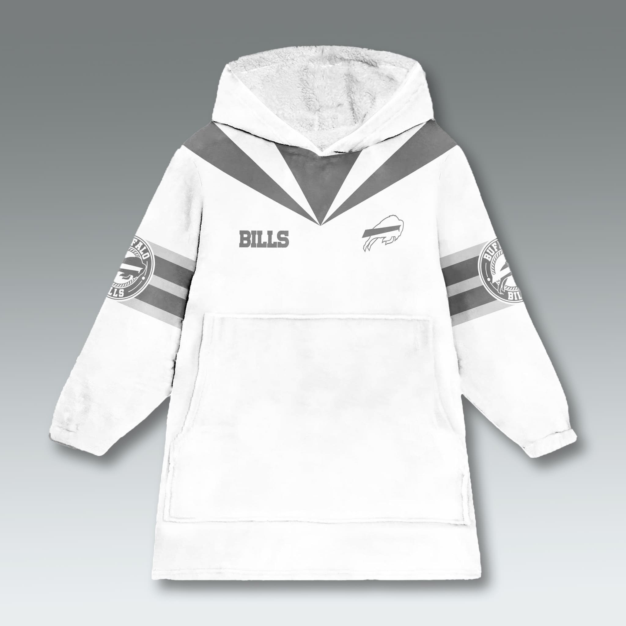 Bills Winter Warrior Blanket Hoodie 3 Buffalo Bills Winter Warrior Blanket Hoodie