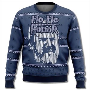Game of Thrones Ho Ho Hodor Ugly Christmas Sweater 2