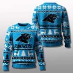 Panthers 2025 Personalized Ugly Christmas Sweater