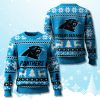 Carolina Panthers 2025 Personalized Ugly Christmas Sweater
