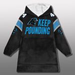 Panthers Keep Pounding Blanket Hoodie 2025