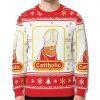 Cat Cattholic Ugly Christmas Sweater 2