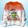 Chicago Bears Snow Grinch Ugly Christmas Sweater 2025