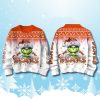 Chicago Bears Snow Grinch Ugly Christmas Sweater 2025 2