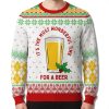 Christmas It's The Most Wonderful Time For A Beer Ugly Sweater 3 Christmas Its The Most Wonderful Time For A Beer Ugly Sweater
