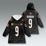 Bengals Captain Patch Blanket Hoodie