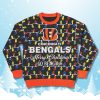 Go Bengals Ugly Christmas Sweater 7 Cincinnati Bengals Go Bengals Ugly Christmas Sweater