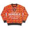 Go Bengals Ugly Christmas Sweater 5 Cincinnati Bengals Go Bengals Ugly Christmas Sweater 3