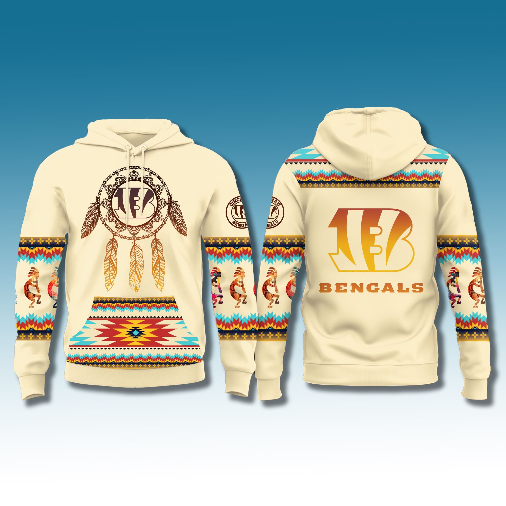 Cincinnati Bengals Native American Heritage Month Hoodie 2025 2 Cincinnati Bengals Native American Heritage Month Hoodie 2025 2