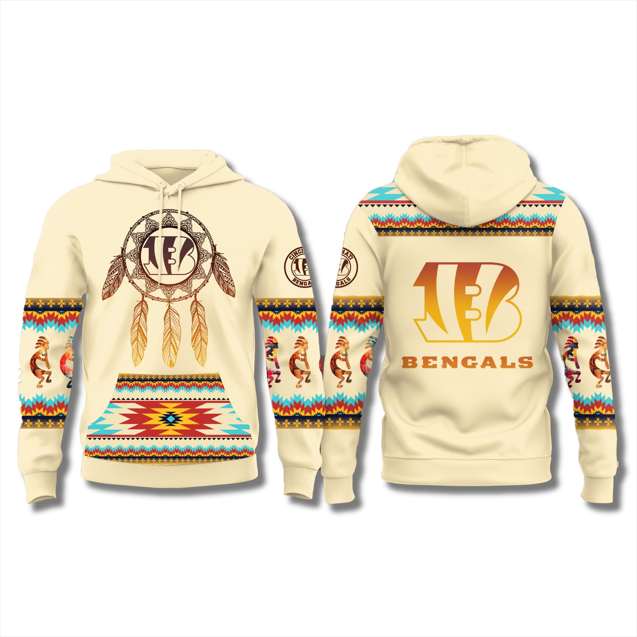 Bengals Native American Heritage Month Hoodie 2025 2 Cincinnati Bengals Native American Heritage Month Hoodie 2025