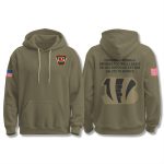 Bengals Salute To Service Hoodie 2025
