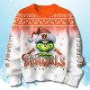 Cincinnati Bengals Snow Grinch Ugly Christmas Sweater 2025