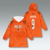 Cincinnati Bengals Who Dey Blanket Hoodie 2